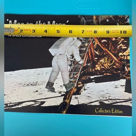 A Man On The Moon Book Chronology of Man in Space Exploration- Soft Cover - Picture 11 of 12
